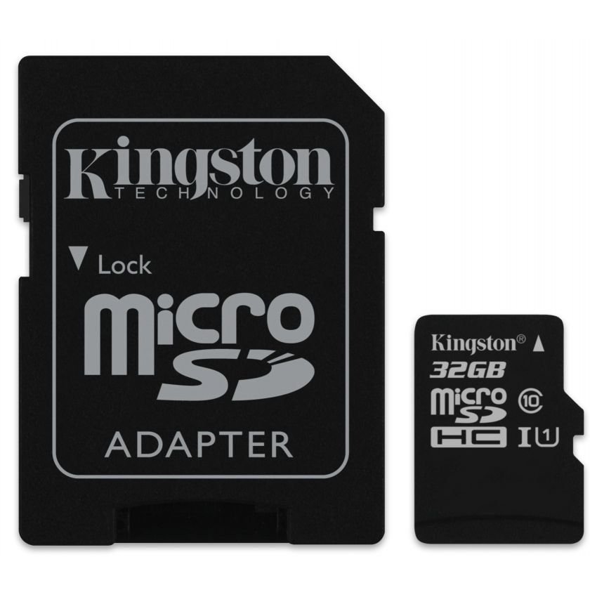 Micro SD Kingston เมมโมรี่การ์ด Micro SDHC 32 GB Class 10