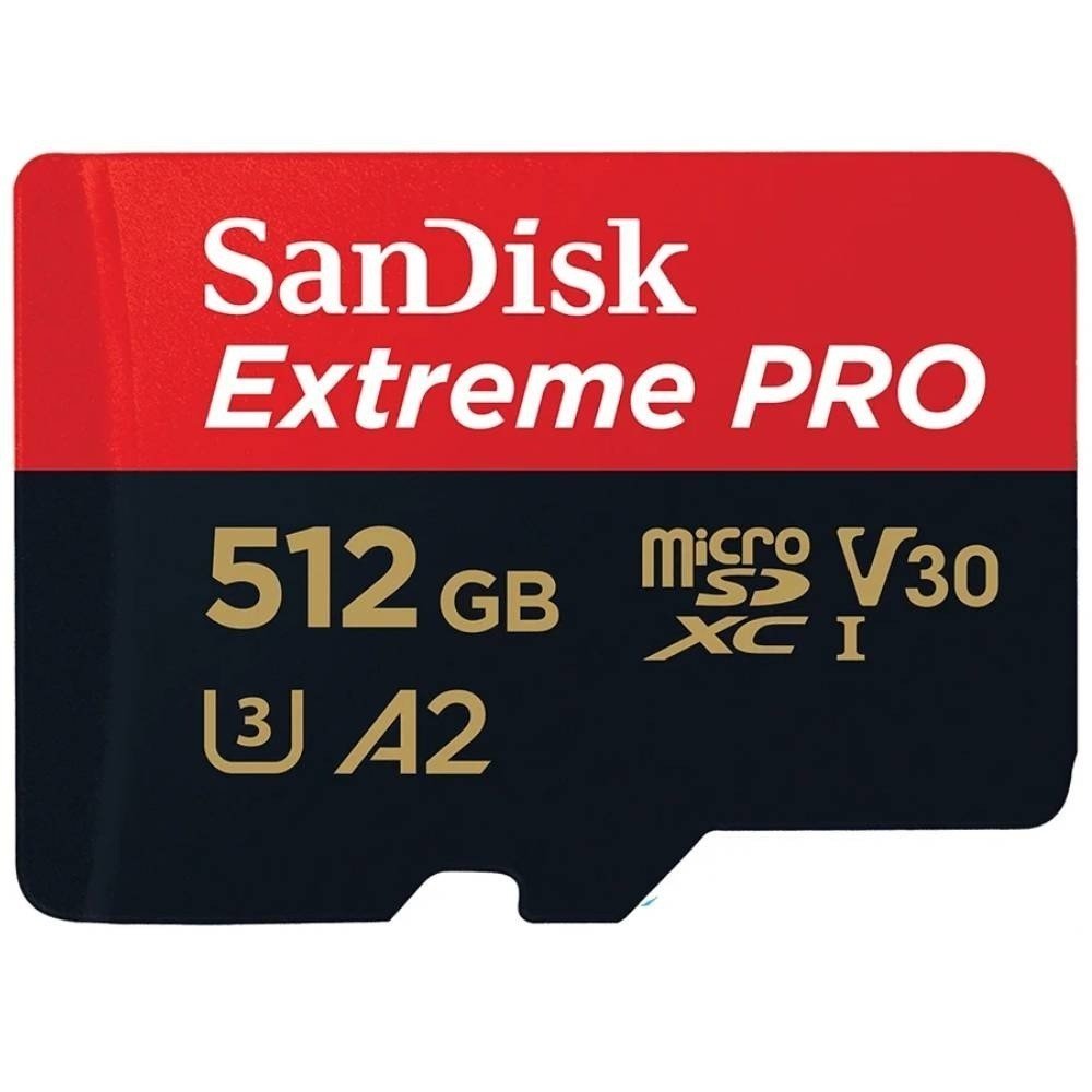 เมมโมรี่การ์ด SanDisk Extreme Pro microSDXC 512GB C10 A2