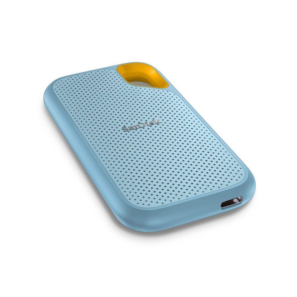 Sandisk Extreme Portable SSD SDSSDE61 Portable SSD 2TB (Sky-Blue color) MS4-000932 - Image 3
