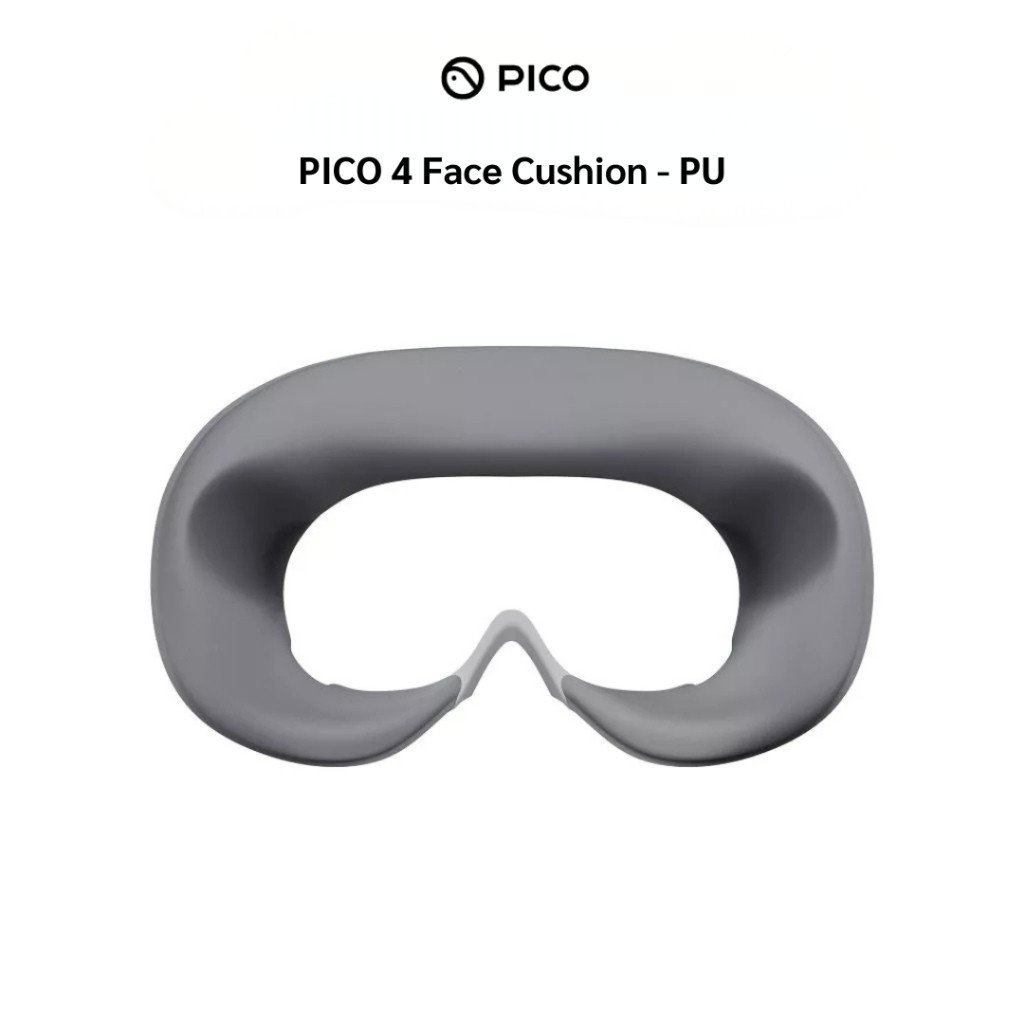 PICO 4 Face Cushion หน้ากากหนัง PU รุ่นอัพเกรด หนัง PU นุ่มพิเศษ กันเหงื่อ เช็ดง่าย (VR Accessories)