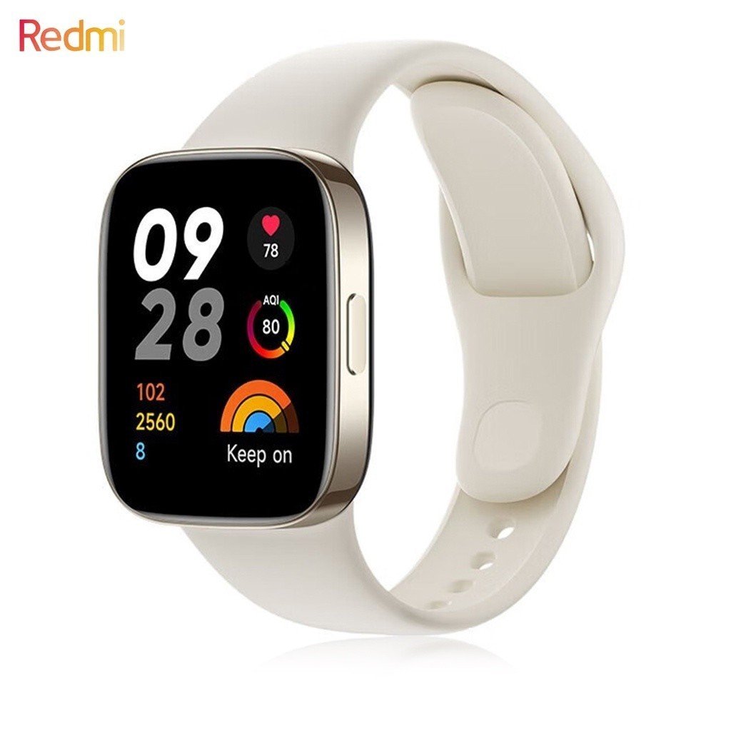 Xiaomi Redmi Watch 3 นาฬิกาข้อมือ 12 วัน หน้าจอ HD 1.75 นิ้ว วัดอัตราการเต้นของหัวใจ และออกซิเจนในเลือด