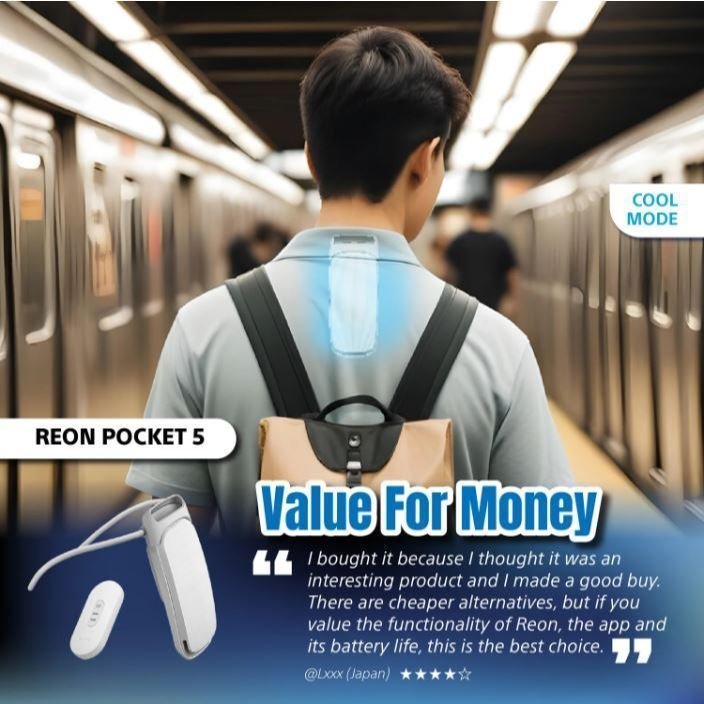 Sony RNPK-5T REON POCKET 5- Wearable Cooling & Warming Device - Image 2