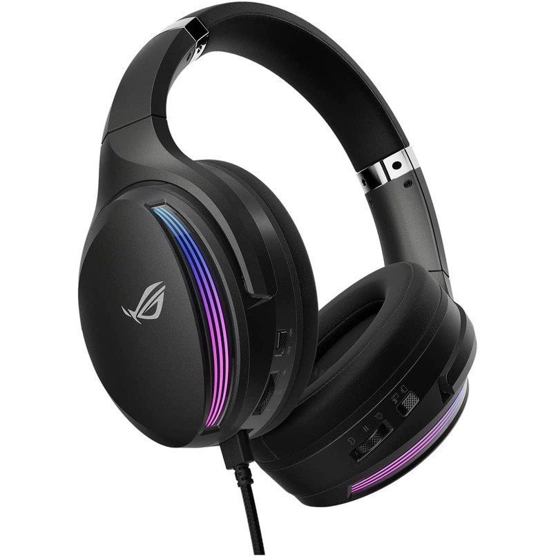 ASUS ROG Fusion II 500 RGB gaming headset immersive virtual 7.1 surround sound