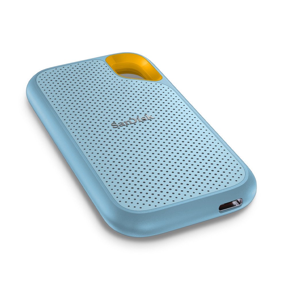 ฮาร์ดดิสก์ SanDisk SSD Extreme Portable 1TB Sky-Blue (SDSSDE61-1T00-G25B) - Image 3