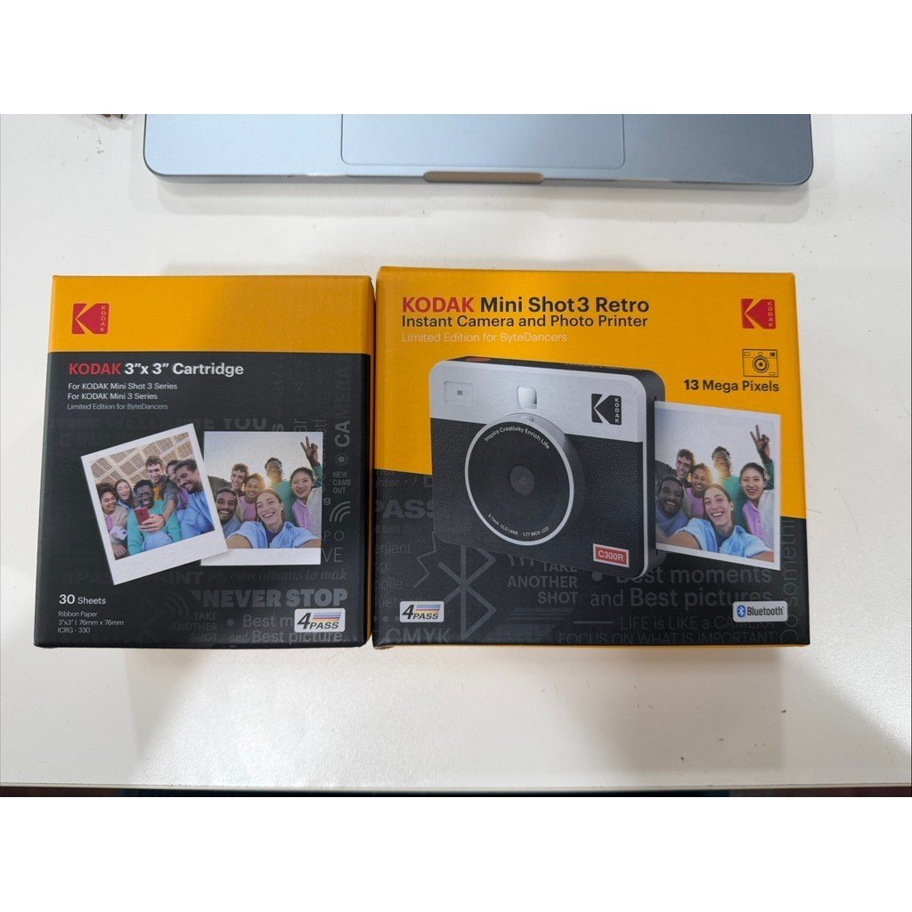Kodak Mini Shot 3 Retro Camera Free กระดาษปริ้น 38 แผ่น