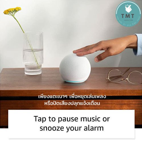 Amazon Echo Dot 5th Gen ลำโพงอัจฉริยะใช้งานผ่านคำสั่งเสียงและอุปกรณ์ไฟฟ้าในบ้าน รุ่น5th Gen Smart speaker Alexa - Image 2