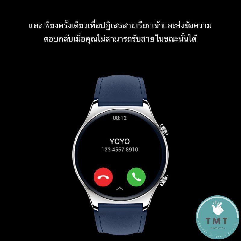 HONOR Watch GS 3 สมาร์ทวอทช์ มีGPS ในตัว ดีไซน์พรีเมี่ยม หน้าจอ AMOLED วงกลมขอบโค้ง3D รับสายสนทนาได้ - Image 3